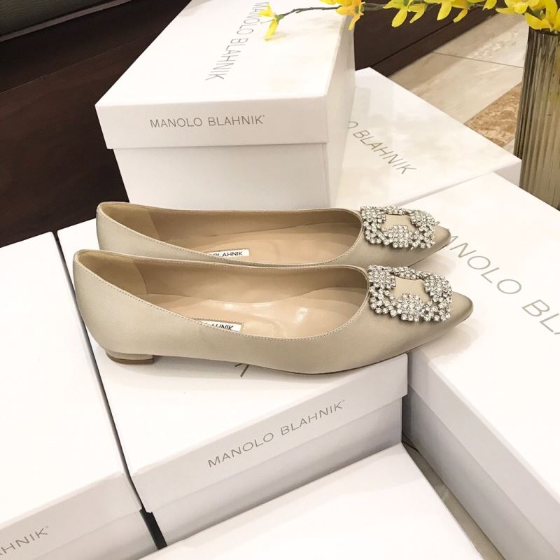 Manolo Blahnik flat shoes